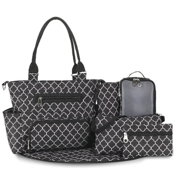 Multifunctional Large Capacity Diaper Bag with Accessories