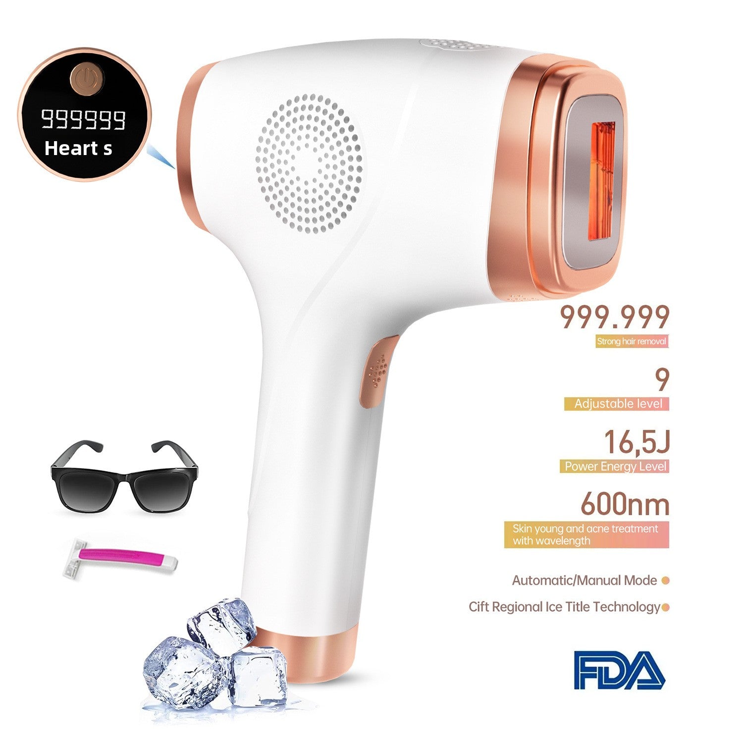 IPL hair remover