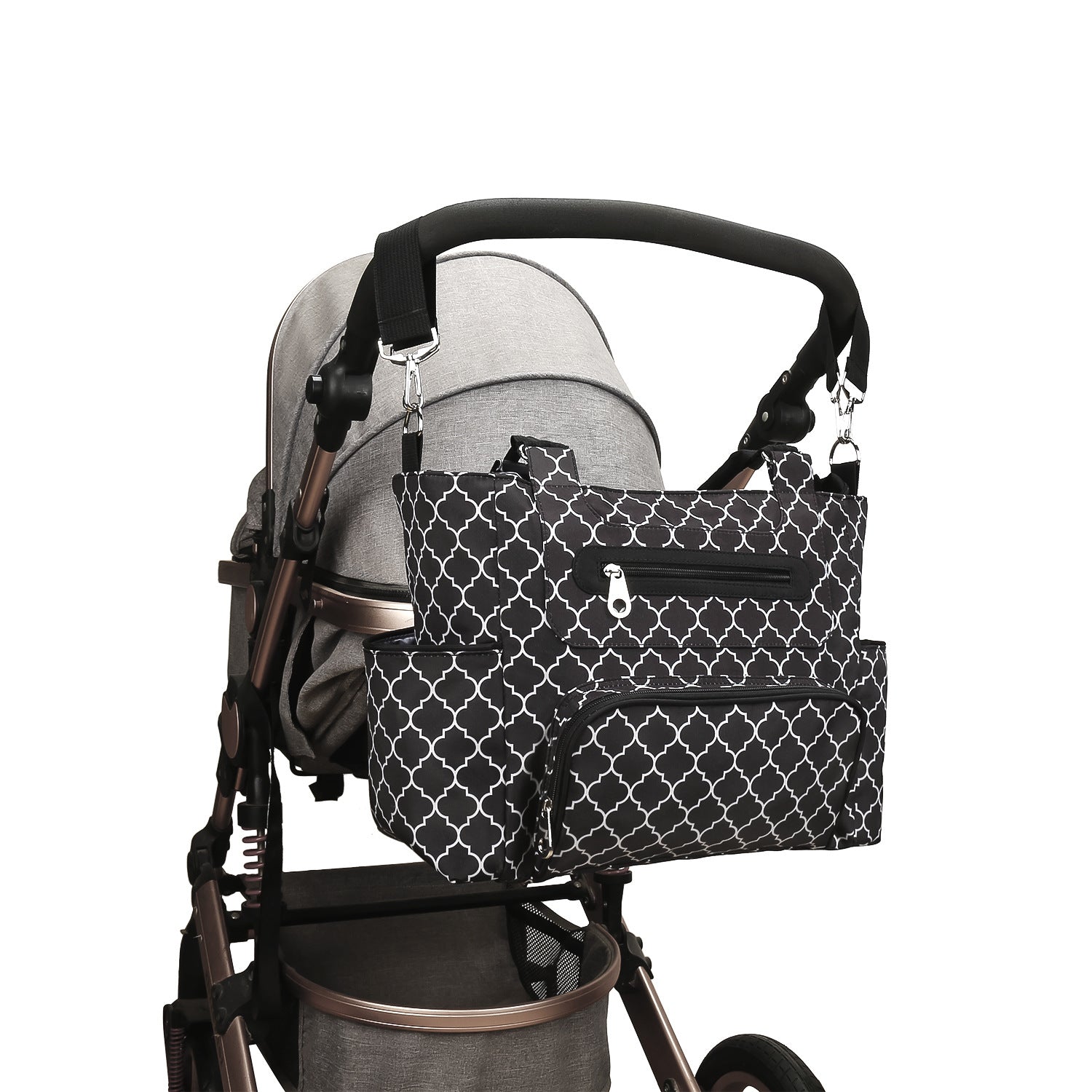 Multifunctional Large Capacity Diaper Bag with Accessories
