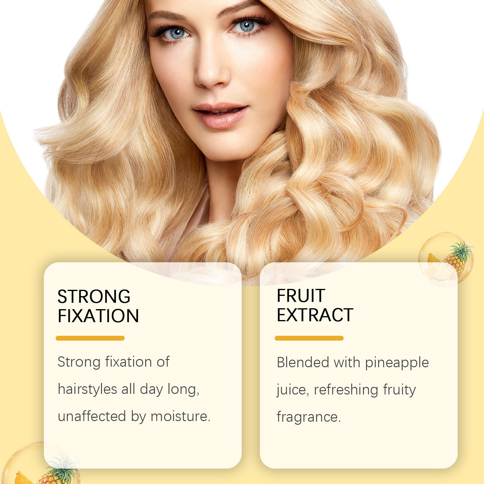 Hoegoa Hair Styling Spray for Natural Curls and Shine
